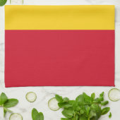 Linge De Cuisine Drapeau de Guinée (Plié)