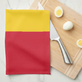 Linge De Cuisine Drapeau de Guinée (Quart Plié)