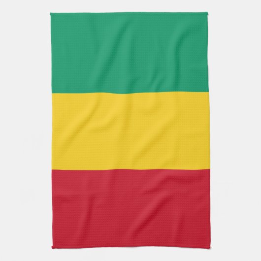 Linge De Cuisine Drapeau de Guinée (Vertical)