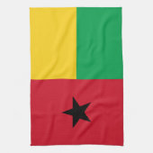Linge De Cuisine Drapeau de Guinée-Bissau (Vertical)