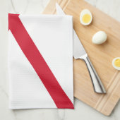 Linge De Cuisine Drapeau de Jersey (Quart Plié)