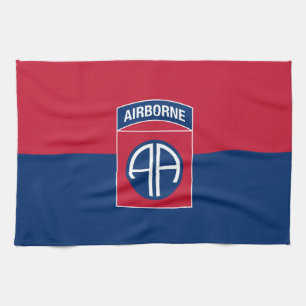 Linge De Cuisine Drapeau de la 82e division aéroportée vétéran mili
