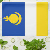 Linge De Cuisine Drapeau de la Buryatia patriotique (Plié)