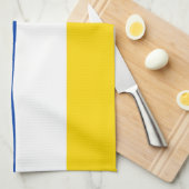 Linge De Cuisine Drapeau de la Buryatia patriotique (Quart Plié)