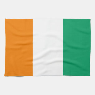 Linge De Cuisine Drapeau de la Côte d'Ivoire - Drapeau de la Côte d