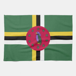 Linge De Cuisine Drapeau de la Dominique