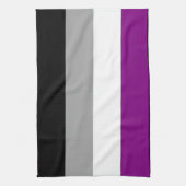 Linge De Cuisine Drapeau de la fierté asexuelle (Vertical)