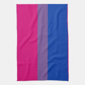 Linge De Cuisine Drapeau de la fierté bisexuelle (Vertical)