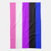 Linge De Cuisine Drapeau de la Fierté Genderfluide (Vertical)