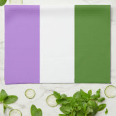 Linge De Cuisine Drapeau de la fierté queer (Plié)