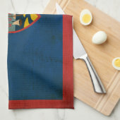 Linge De Cuisine Drapeau de la Guam (Quart Plié)