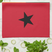 Linge De Cuisine Drapeau de la Guinée Bissau (Plié)