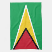 Linge De Cuisine Drapeau de la Guyane (Vertical)