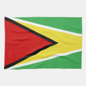 Linge De Cuisine Drapeau de la Guyane (Horizontal)