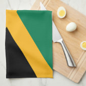 Linge De Cuisine Drapeau de la Jamaïque (Quart Plié)