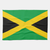 Linge De Cuisine Drapeau De La Jamaïque (Horizontal)