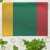 Linge De Cuisine Drapeau de la Lituanie (Plié)