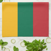 Linge De Cuisine Drapeau de la Lituanie (Plié)