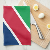 Linge De Cuisine Drapeau de la Namibie (Quart Plié)