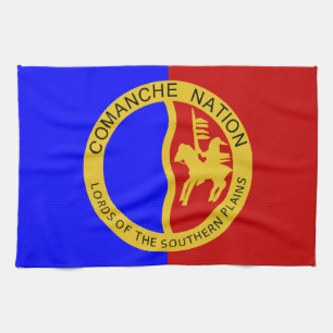 Linge De Cuisine Drapeau de la nation Comaanche