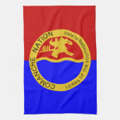 Linge De Cuisine Drapeau de la nation Comaanche (Vertical)
