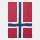 Linge De Cuisine Drapeau de la Norvège (Vertical)
