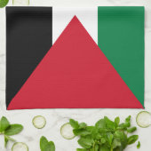 Linge De Cuisine Drapeau de la Palestine (Plié)