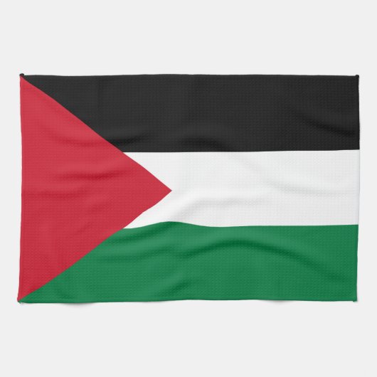 Linge De Cuisine Drapeau de la Palestine (Horizontal)