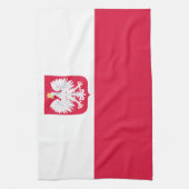 Linge De Cuisine Drapeau de la Pologne (Vertical)