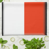 Linge De Cuisine Drapeau de la Pologne (Plié)