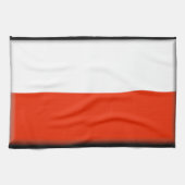 Linge De Cuisine Drapeau de la Pologne (Horizontal)