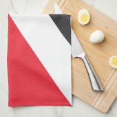 Linge De Cuisine Drapeau de la Principauté de Sealand (Quart Plié)