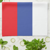 Linge De Cuisine Drapeau de la Republika Srpska (Plié)