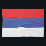 Linge De Cuisine Drapeau de la Republika Srpska<br><div class="desc">Drapeau patriotique de la Republika Srpska</div>