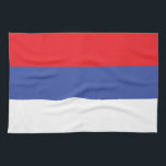 Linge De Cuisine Drapeau de la Republika Srpska<br><div class="desc">Drapeau patriotique de la Republika Srpska</div>