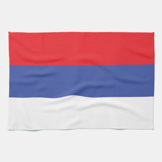 Linge De Cuisine Drapeau de la Republika Srpska (Horizontal)