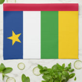 Linge De Cuisine Drapeau de la République centrafricaine (Plié)