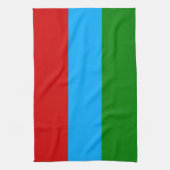 Linge De Cuisine Drapeau de la République de Karelia (Vertical)
