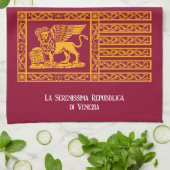 Linge De Cuisine Drapeau de la République de Venise (Plié)