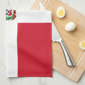 Linge De Cuisine Drapeau de la République Dominicaine (Quart Plié)