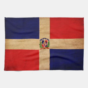 Linge De Cuisine Drapeau de la République Dominicaine