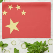 Linge De Cuisine Drapeau de la République populaire de Chine (Plié)