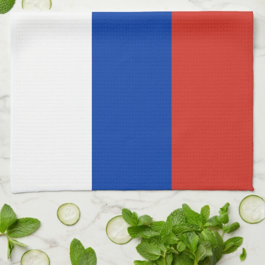 Linge De Cuisine Drapeau de la Russie (Plié)