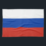 Linge De Cuisine Drapeau de la Russie<br><div class="desc">Drapeau patriotique de la Russie.</div>