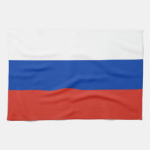 Linge De Cuisine Drapeau de la Russie (Horizontal)