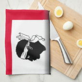 Linge De Cuisine Drapeau de la Sardaigne (Italie) (Quart Plié)