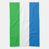 Linge De Cuisine Drapeau de la Sierra Leone (Vertical)