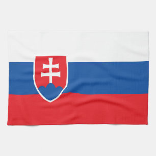 Linge De Cuisine Drapeau de la Slovaquie