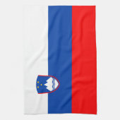 Linge De Cuisine Drapeau de la Slovénie (Vertical)
