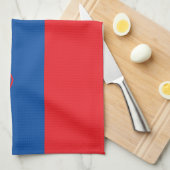 Linge De Cuisine Drapeau de la Slovénie (Quart Plié)